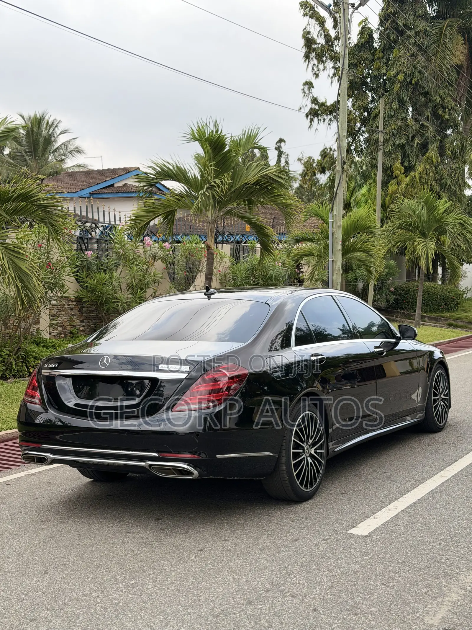 Mercedes-Benz S-Class S 560 4MATIC L (V222) 2020 Black