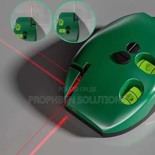 Two-Line Laser Level Gauge, 90-Degree Angle Level Measurement