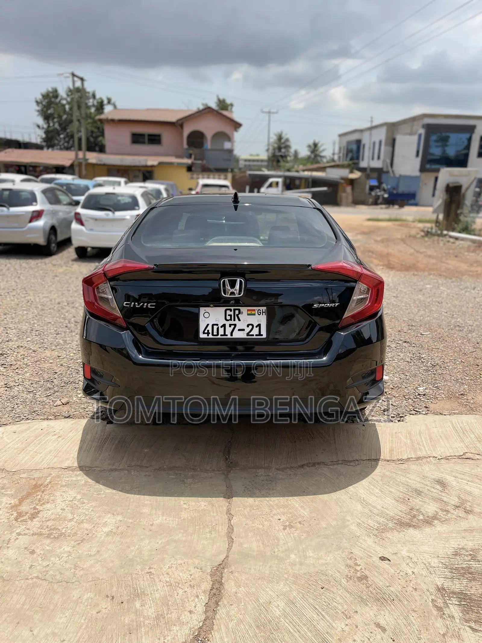 Honda Civic Sport 4dr Hatchback (1.5L 4cyl) 2017 Black