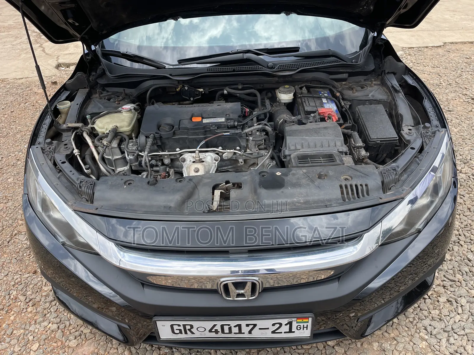 Honda Civic Sport 4dr Hatchback (1.5L 4cyl) 2017 Black