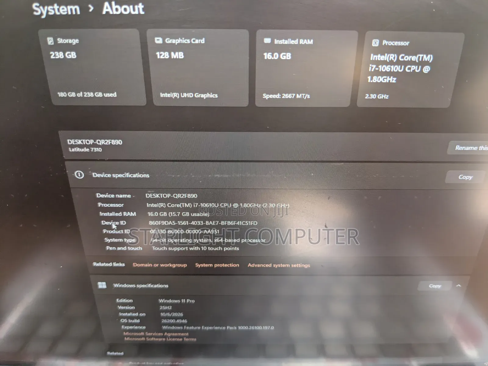 Laptop Dell Latitude 7390 16GB Intel Core i7 SSHD (Hybrid) 512GB