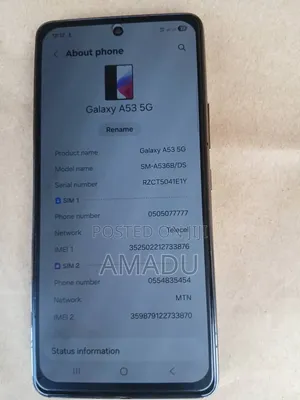 Samsung Galaxy A53 5G 128 GB Black