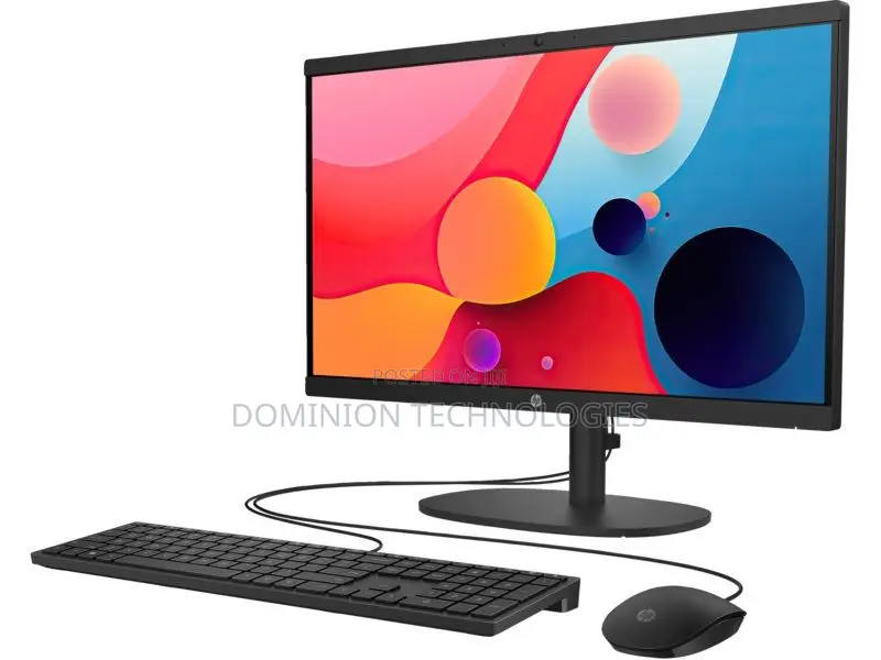 New Desktop Computer HP AiO 22 4GB Intel Core i3 HDD 256GB