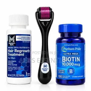 Member’s Mark Minoxidil Beard Care Combo With Derma Roller