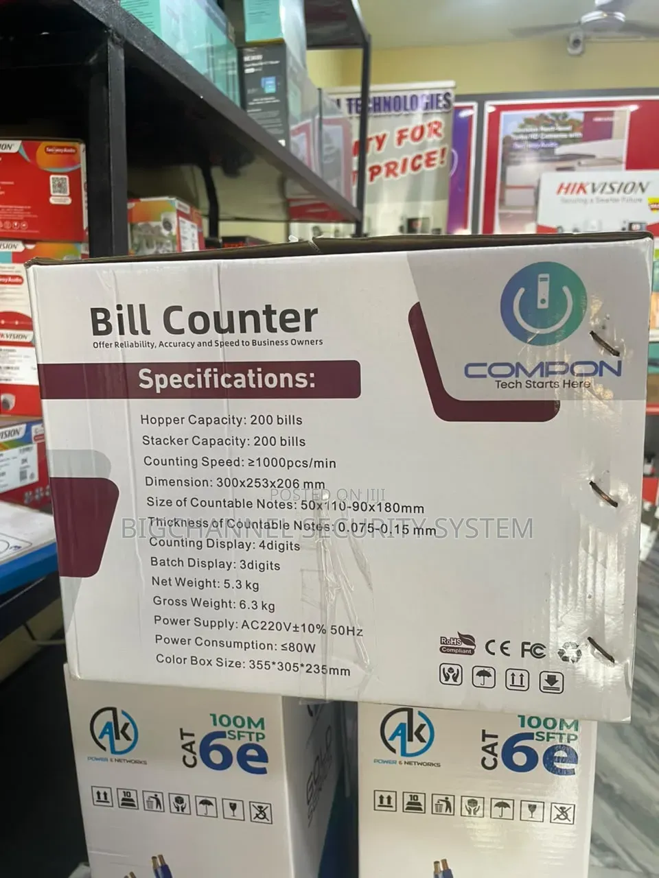 Compon Bill Counter