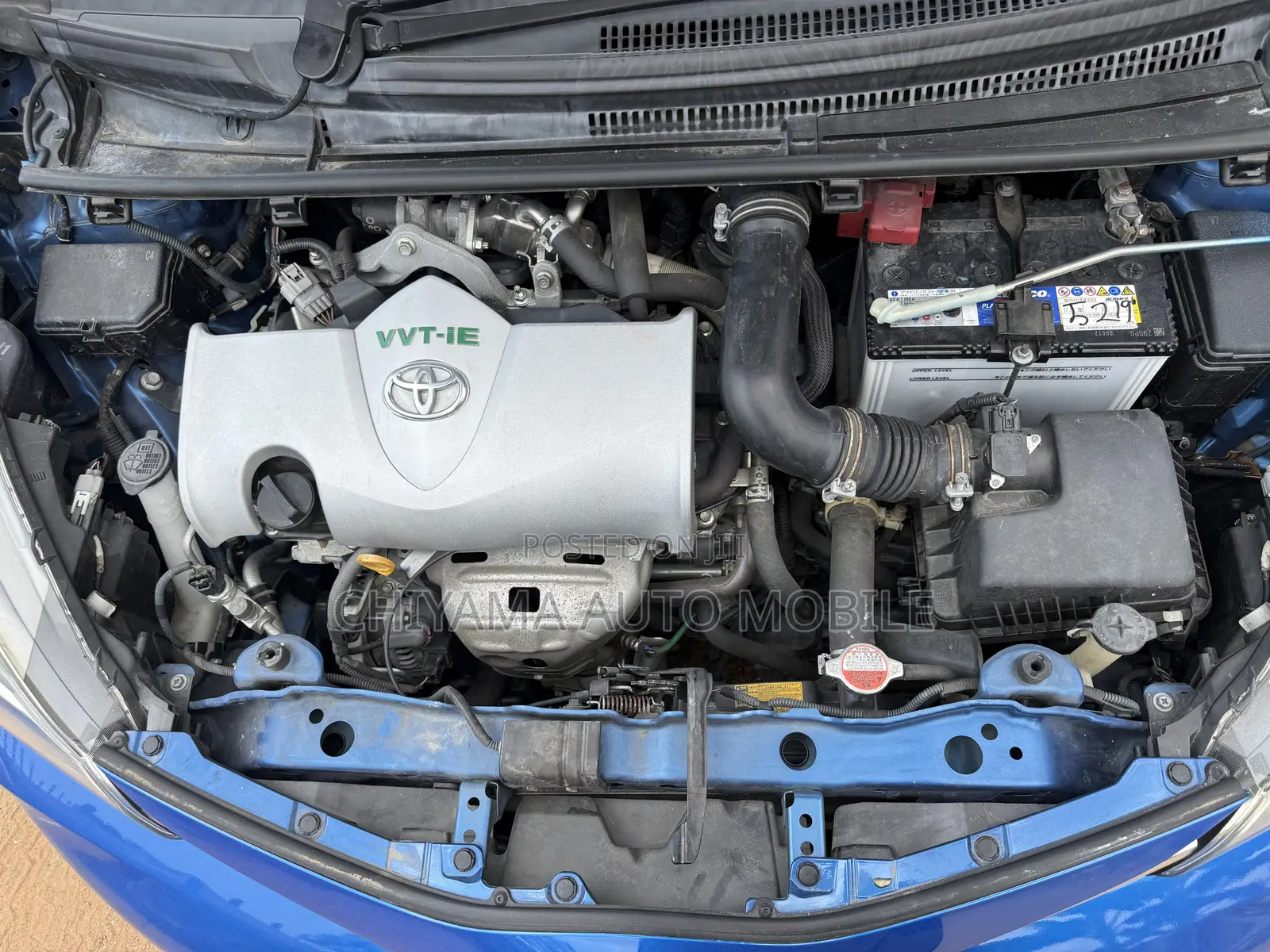 Toyota Vitz 2015 Blue