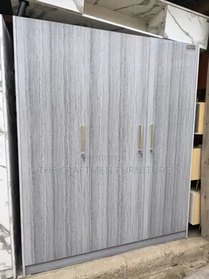 3 Doors Wardrobe Foreign Laminated Wood