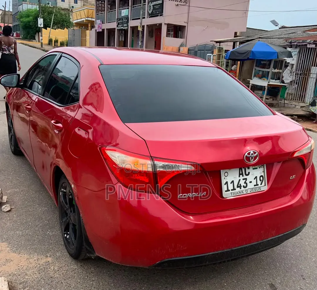 Toyota Corolla 2015 Red