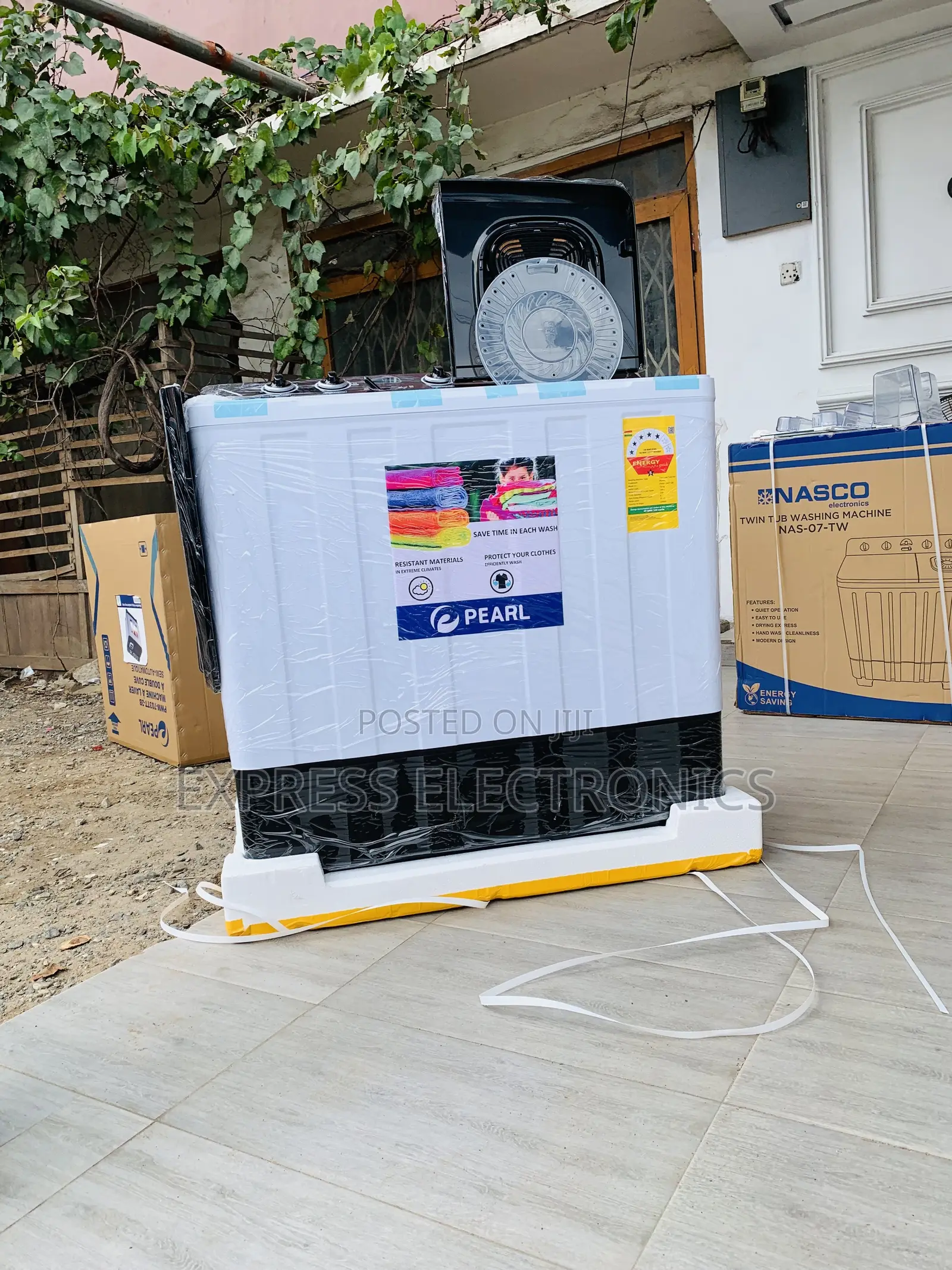 Ultra High Pearl 11kg Topload Twintub Semi Automatic
