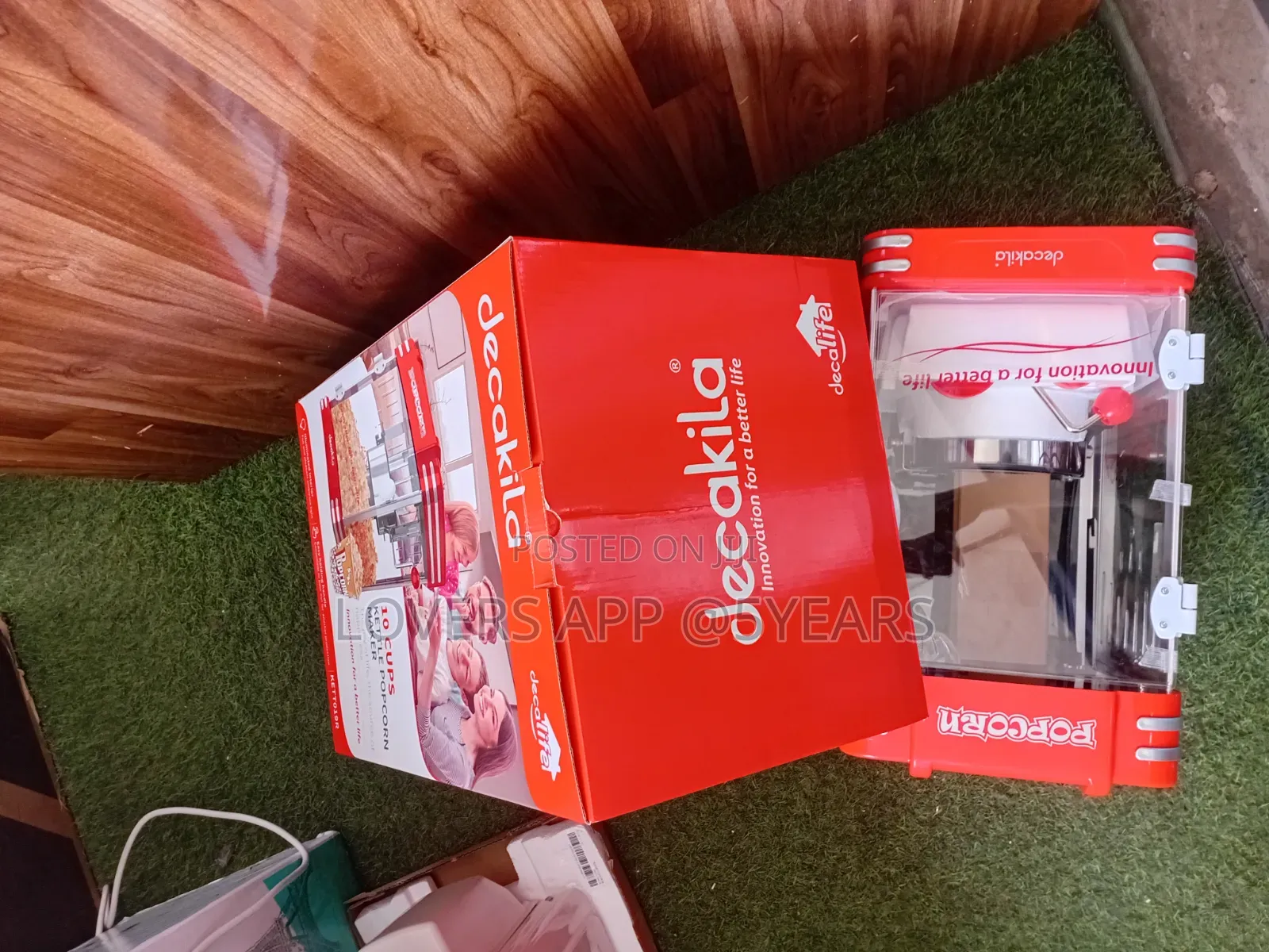 Premium Electric Kettle Popcorn Maker Decakila Popcorn Maker