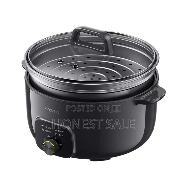 Oraimo MultiPot 6L Energy Efficiency Electric Cooking Pot With Steamer