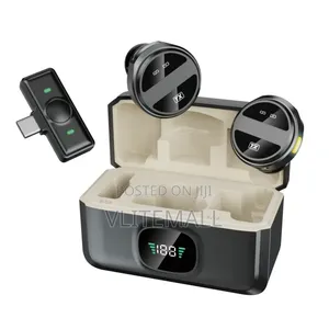 Q8 Wireless Lavalier Microphone System (Dual-Channe