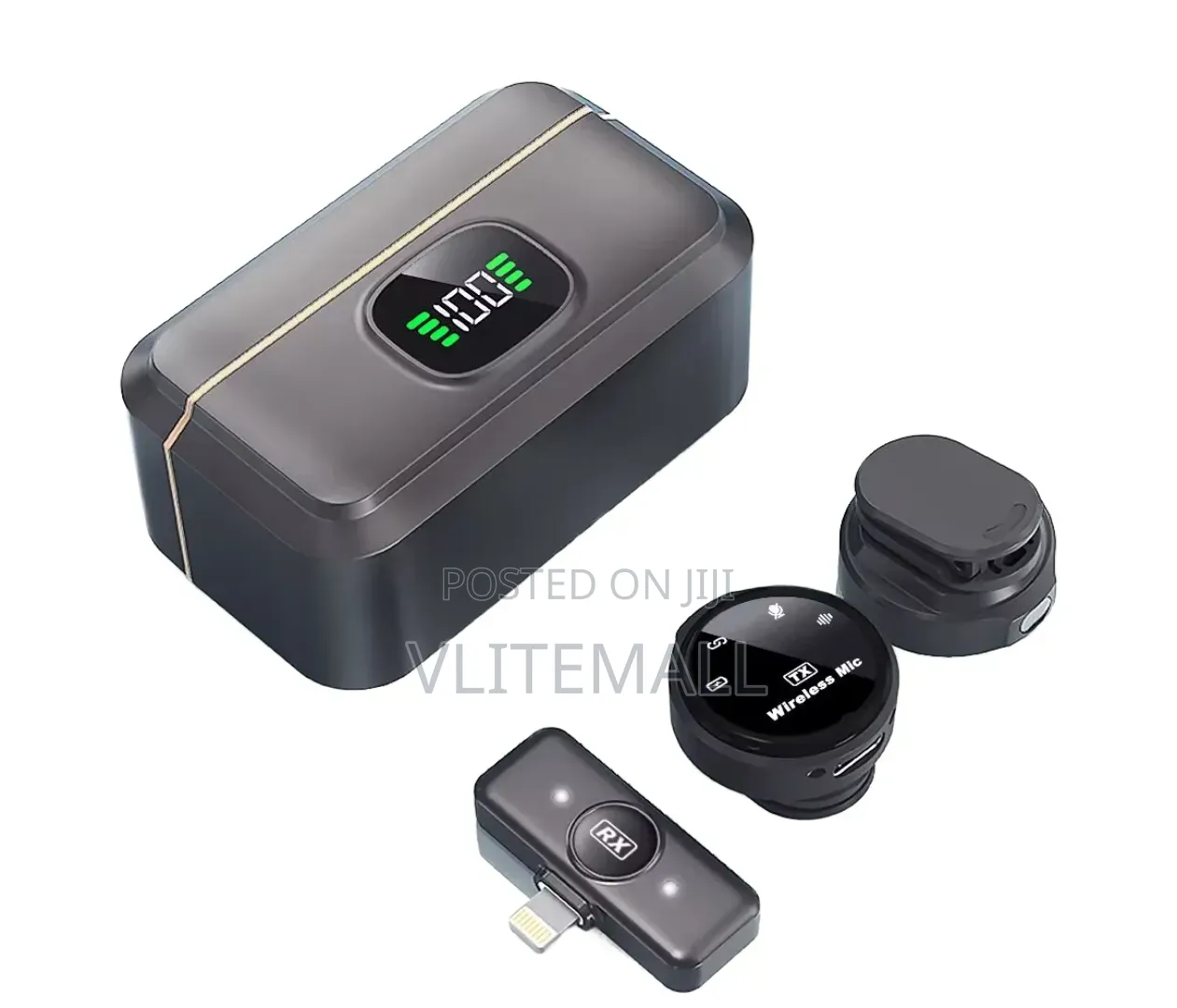 Q8 Wireless Lavalier Microphone System (Dual-Channe