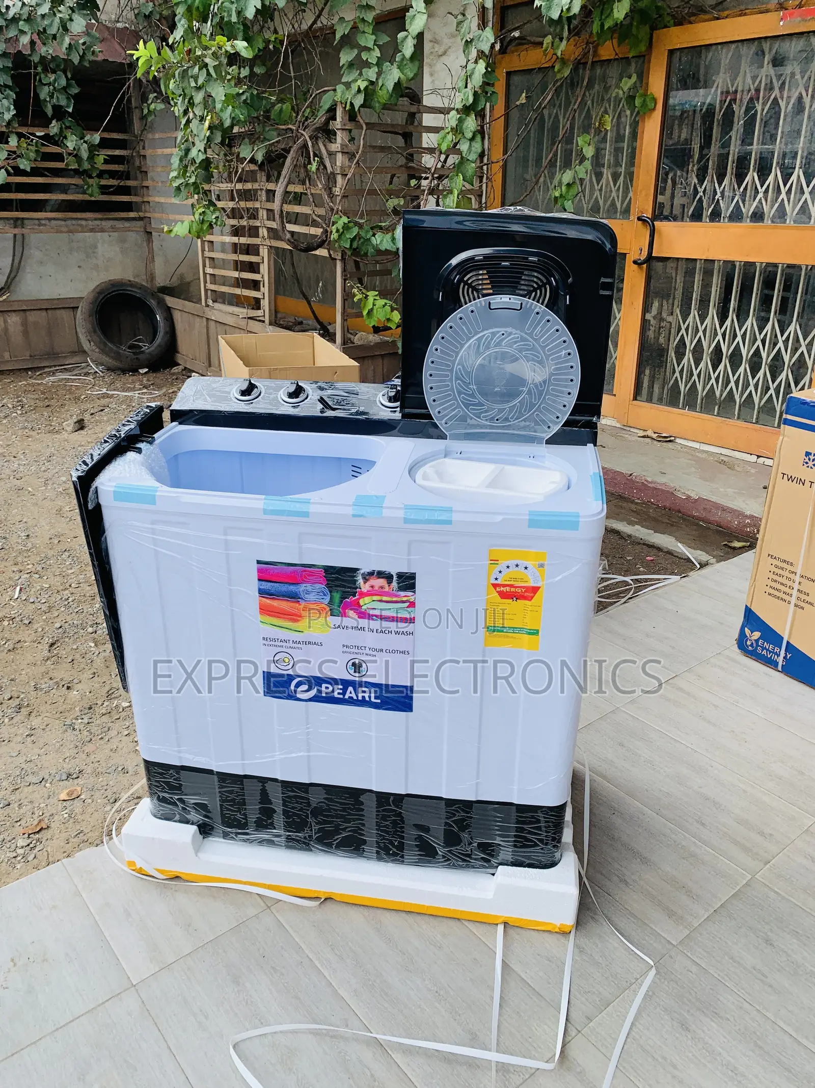Available Now Pearl 11kg Topload Twintub Semi Automatic White