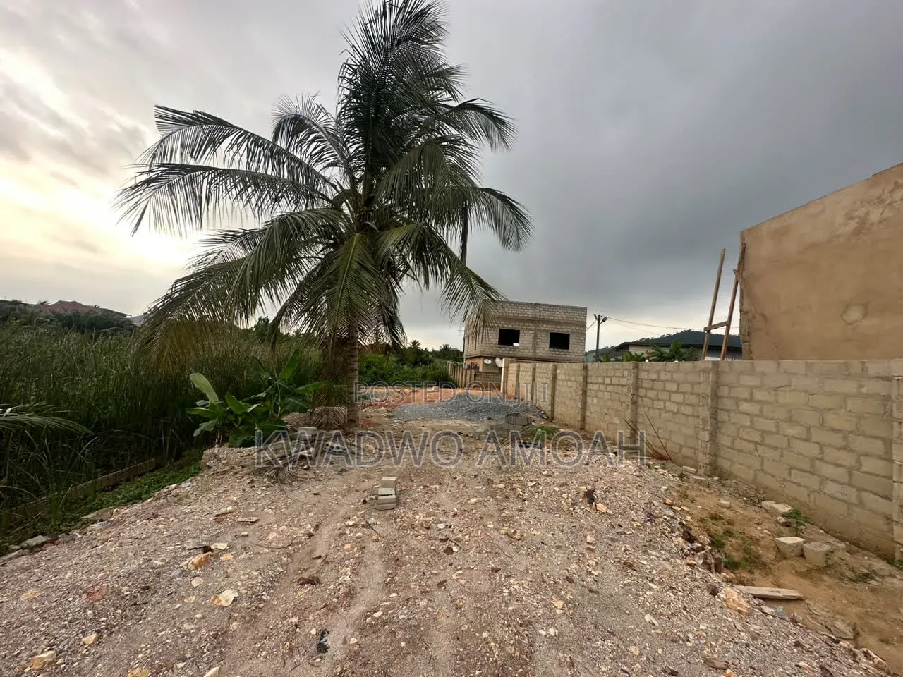 Half Plot of Land for Sale at Pokuase Mayera.