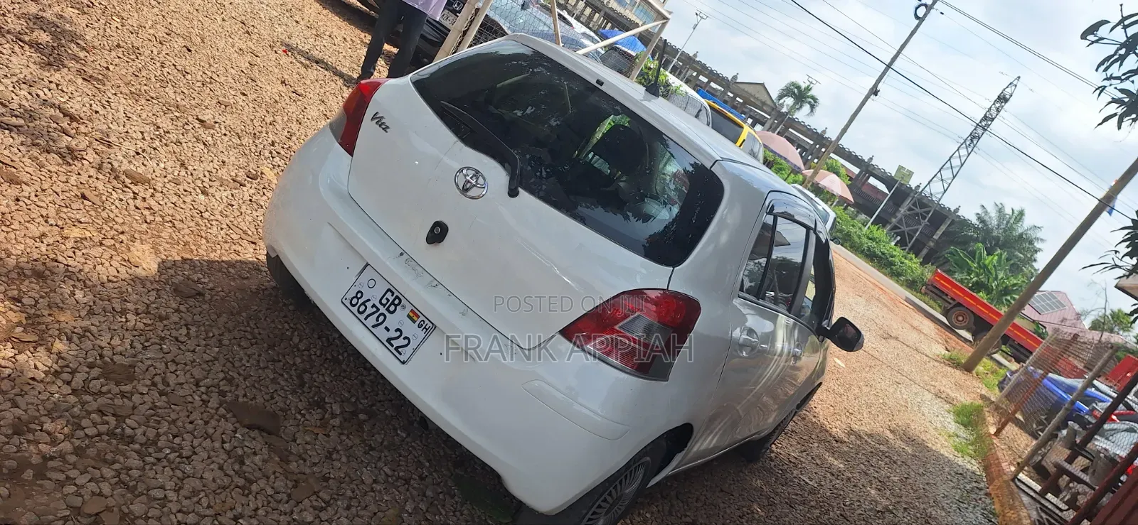 Toyota Vitz 1.3 AWD 3dr 2009 White