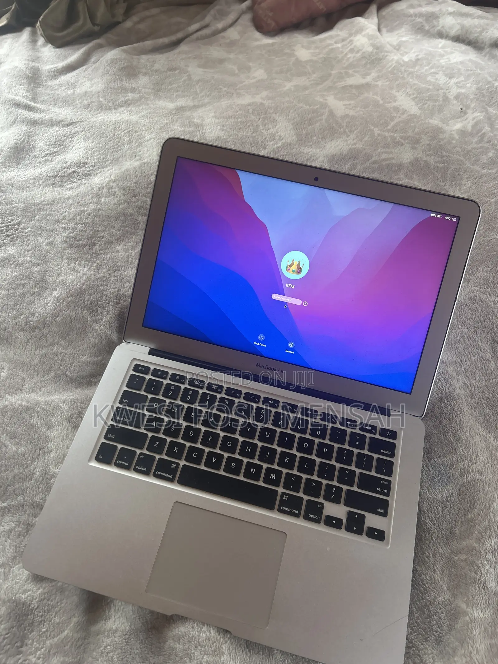 Laptop Apple MacBook Air 8GB Intel Core i5 SSD 256GB