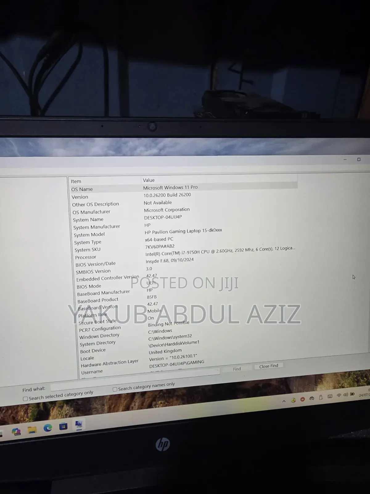 Laptop HP Pavilion 15 8GB Intel Core i7 SSD 256GB