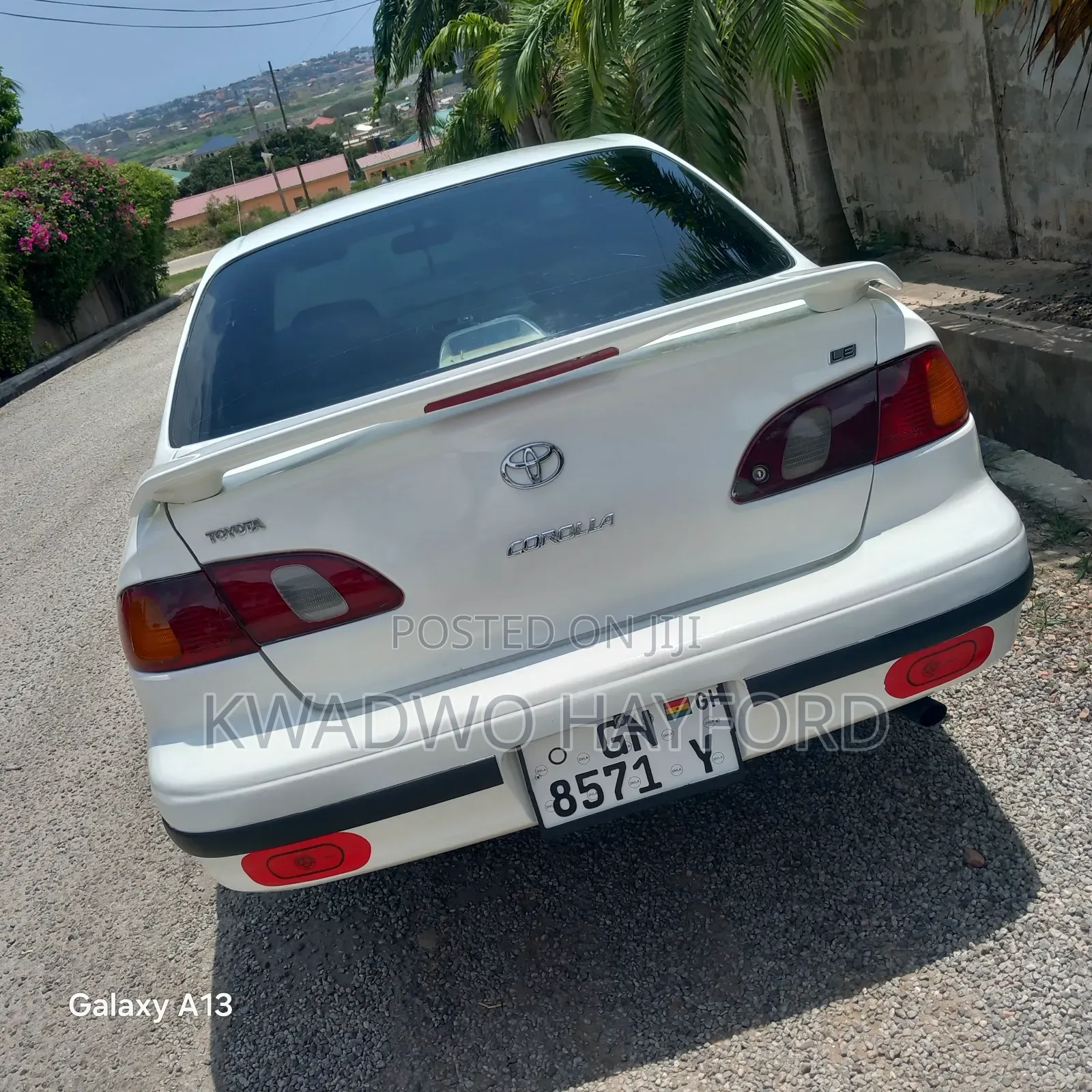 Toyota Corolla Sedan Automatic 2003 White