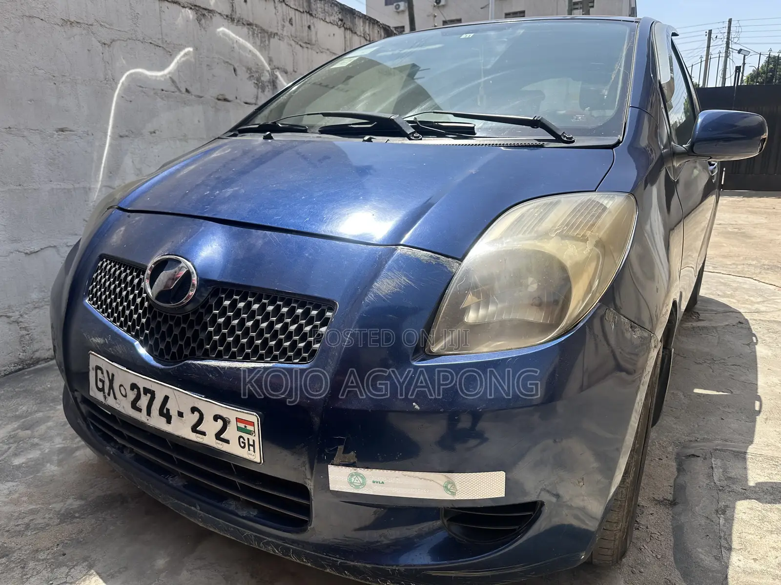 Toyota Vitz 1.0 FWD 3dr 2006 Blue