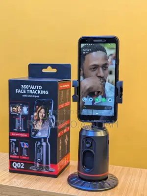 Q02 360° Auto Face Tracking Selfie Stick Tripod for Smartphones