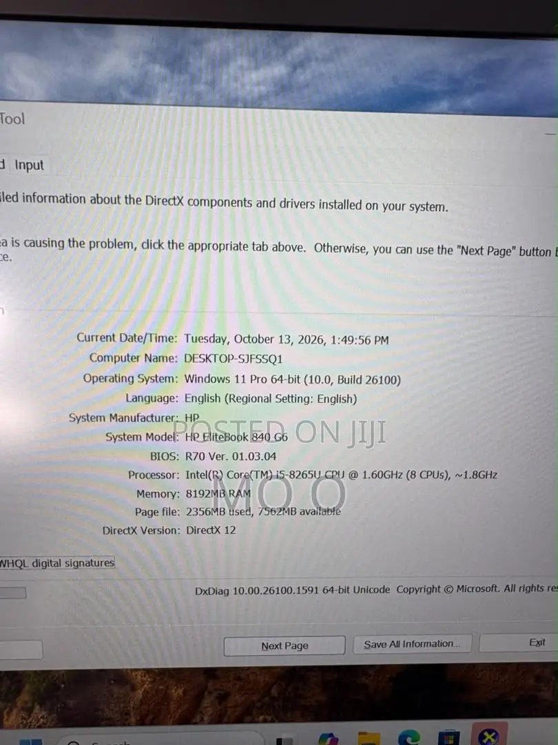 Laptop HP EliteBook 840 G5 8GB Intel Core i5 SSD 256GB