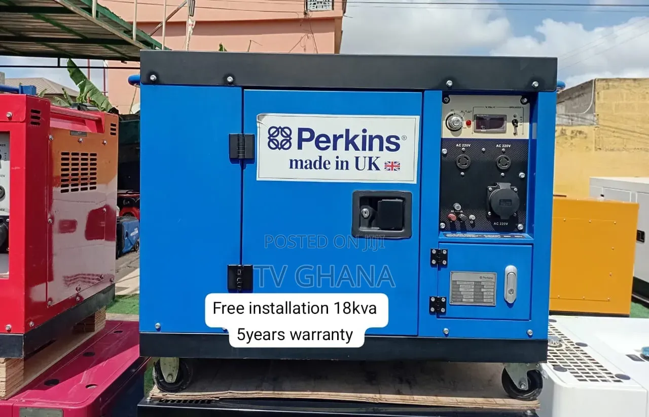 Heavy-Duty Perkins 18kVA Generator – Excellent Performance 18kva
