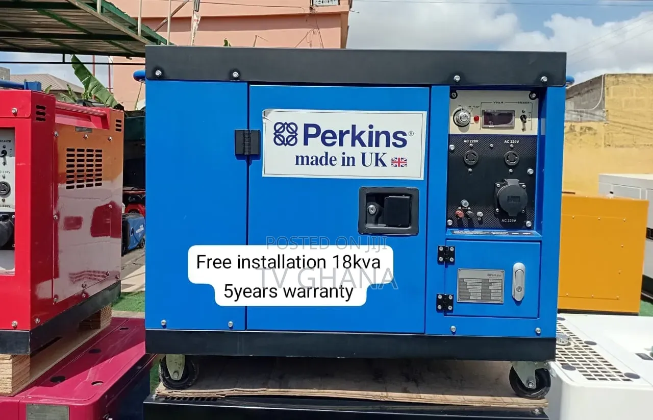Heavy-Duty Perkins 18kVA Generator – Excellent Performance 18kva