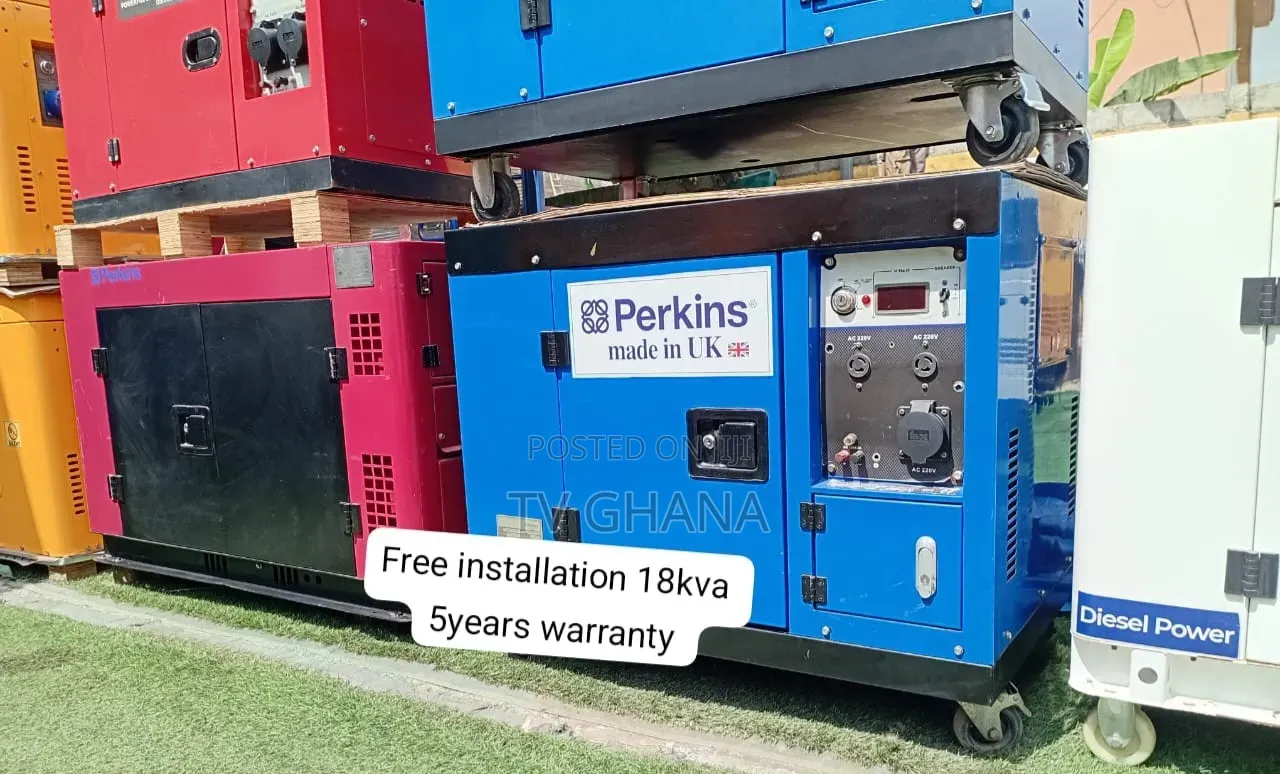 Perkins 18kVA Genset – Quality Diesel Power for Your Peace of 18kva