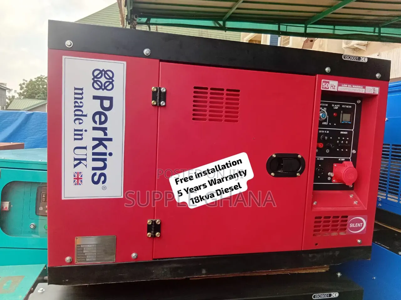 Perkins 18KVA Diesel Generator 18KVA 5 Years Warranty