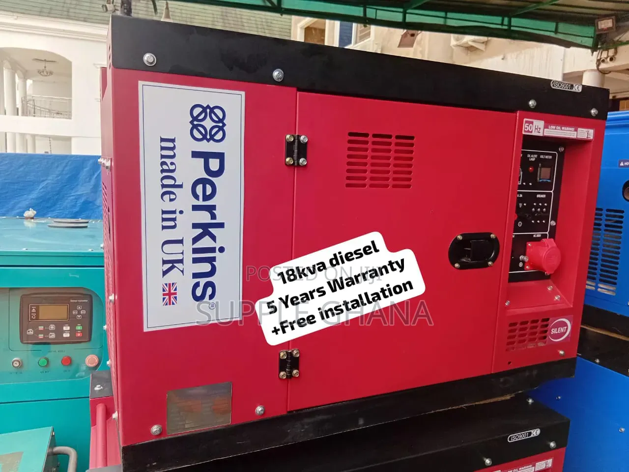 Perkins 18KVA Diesel Generator 18KVA 5 Years Warranty