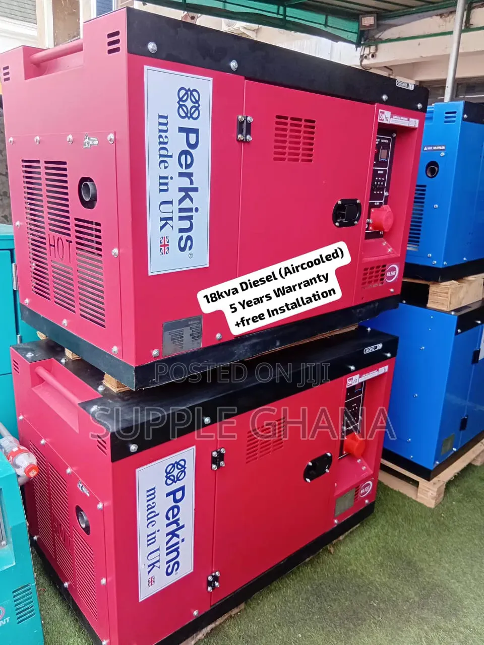 Perkins 18KVA 18KVA Air Cooled Engine Generator