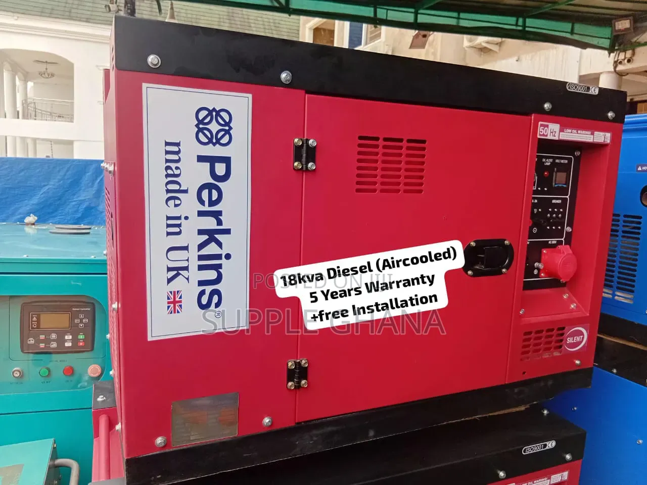 Perkins 18KVA 18KVA Air Cooled Engine Generator