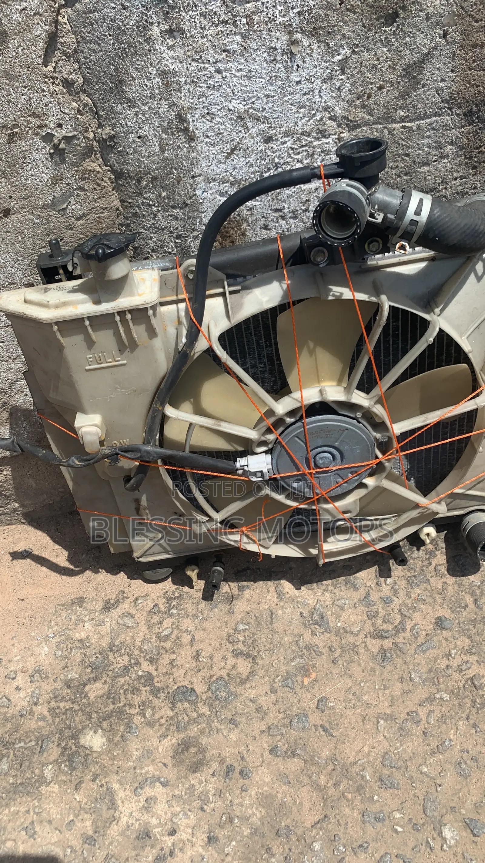 Toyota Yaris Radiator Tank