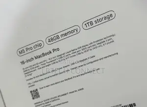 New Laptop Apple MacBook Pro 2026 M5 Pro 48GB Apple M5 Pro SSD 1T
