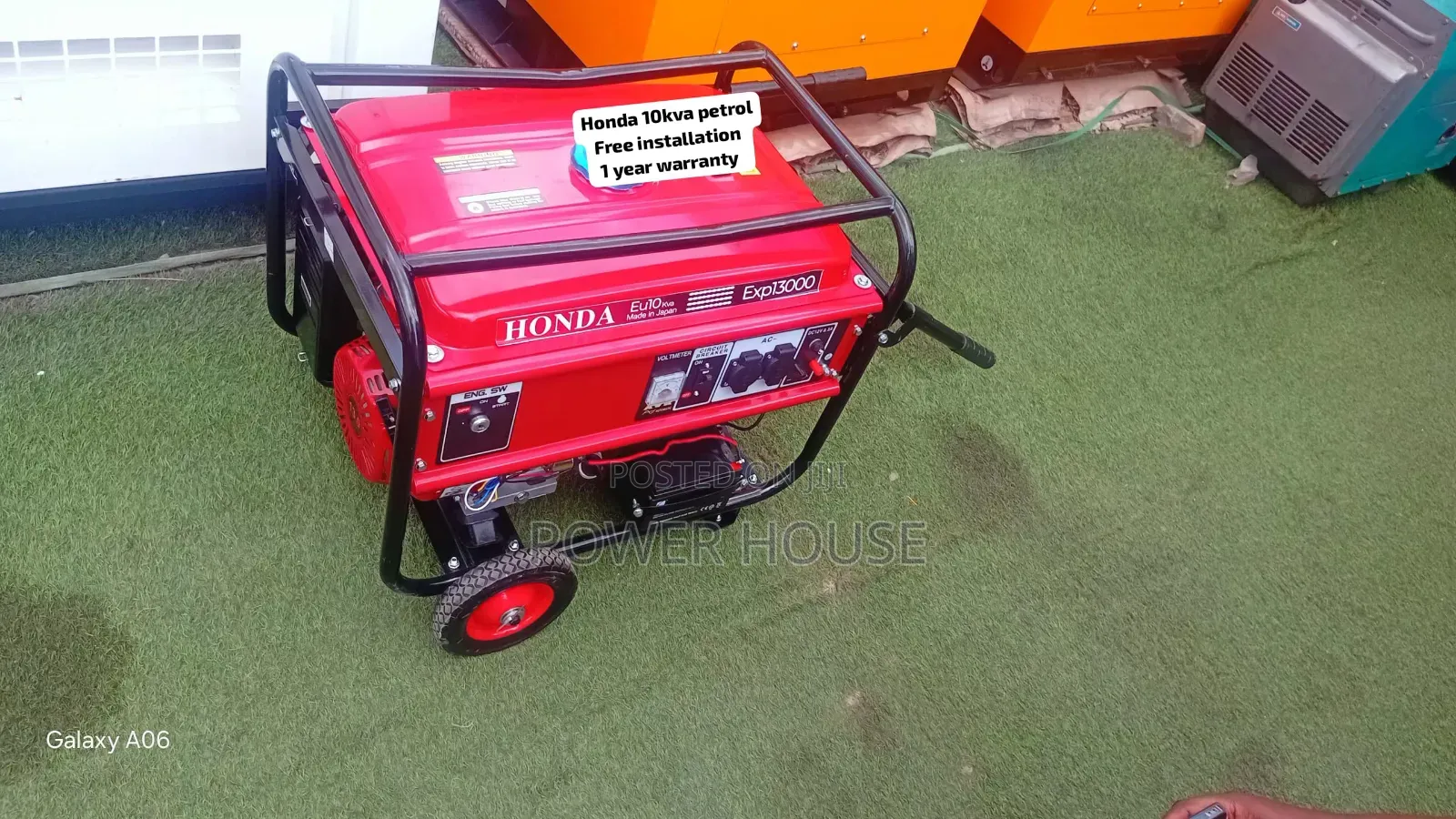 Honda 10KVA Petrol Generator for Shops and Offices Honda 10kva