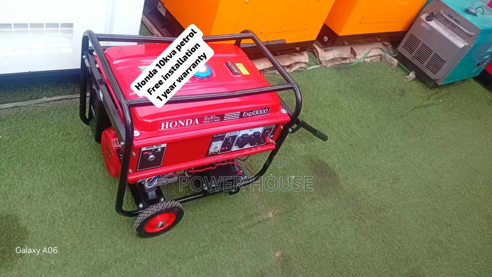Honda 10KVA Petrol Generator for Shops and Offices Honda 10kva