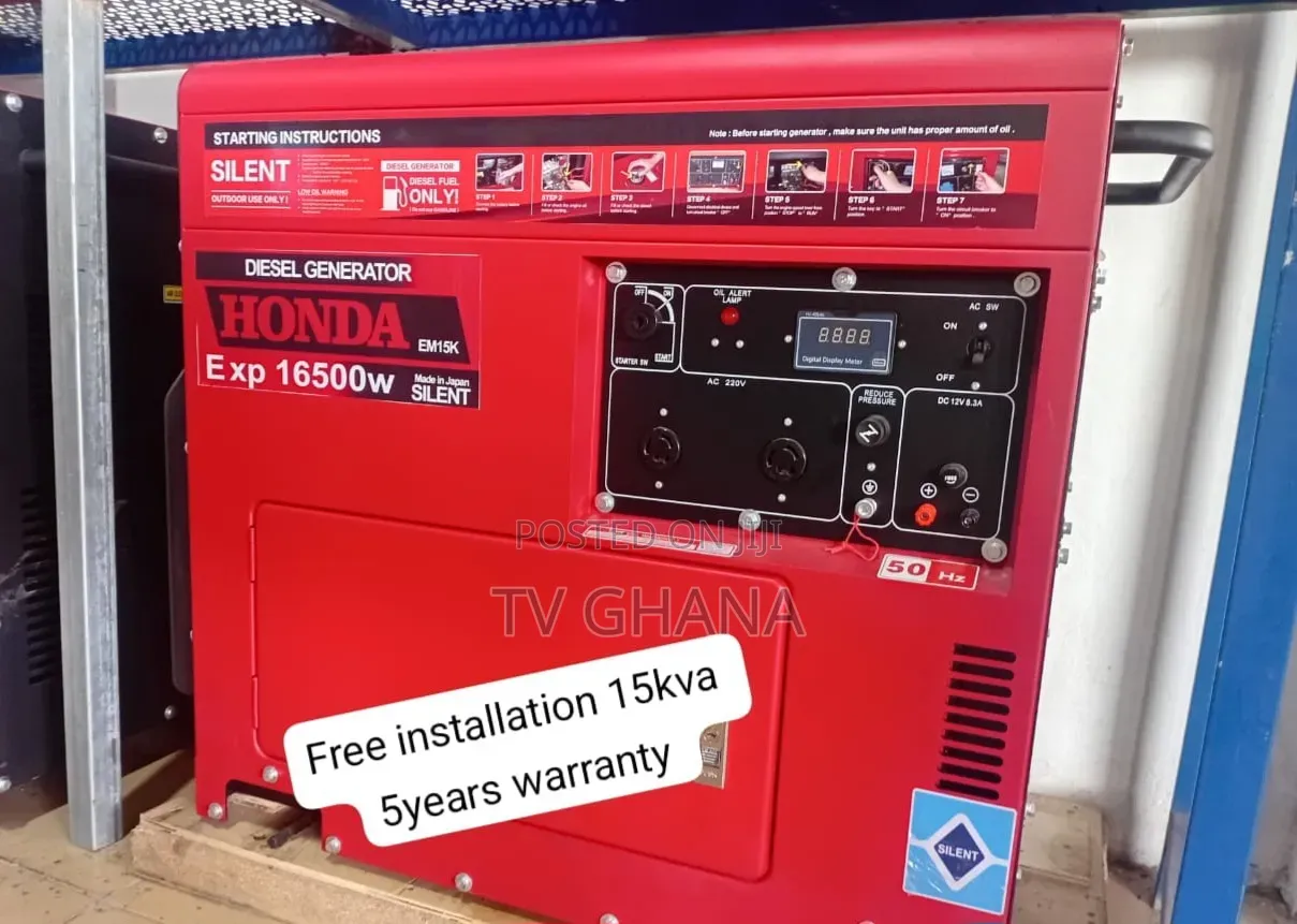 Honda 15kVA Generator – Powerful Performance, Reliable Power 15kva