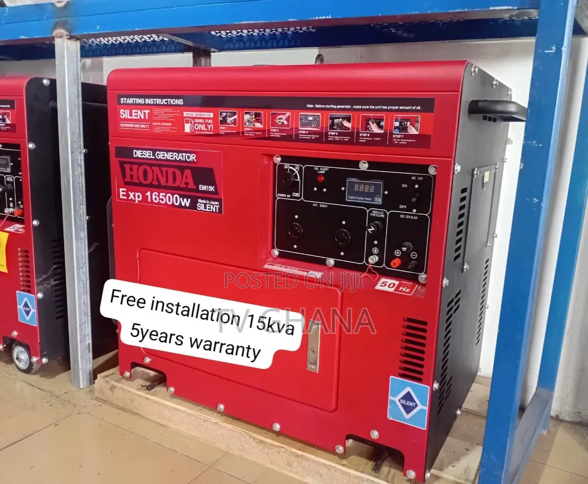 Honda 15kVA Genset – Premium Power Performance at an Affordable15kva
