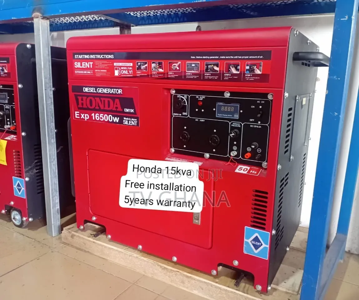Honda 15kVA Genset – Premium Power Performance at an Affordable15kva