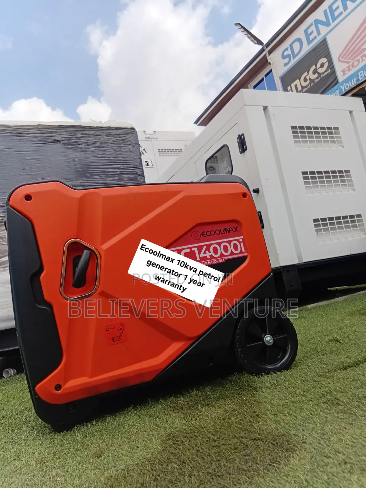 Ecoolmax 10kVA Petrol Generator – Dependable Electricity Backup