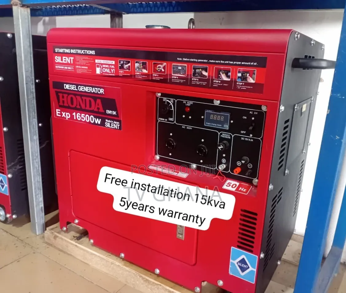 Honda 15kVA Generator – Power Your Home or Business With 15kva Genset