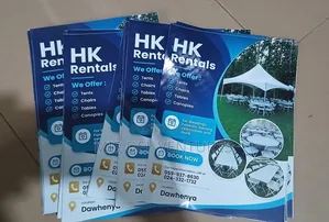 Sticker Flyer or Poster