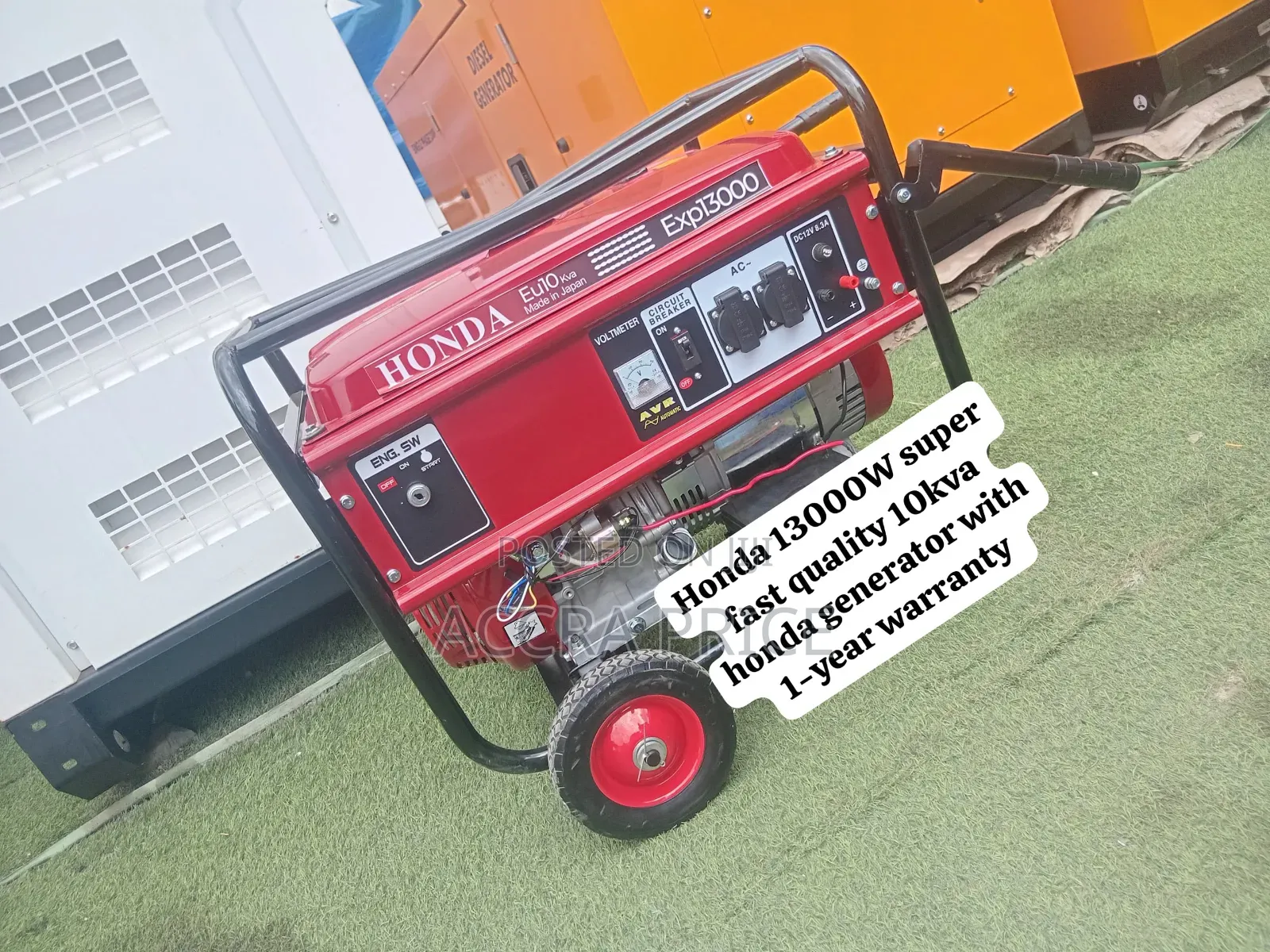 Honda 10kVA Reliable Power Generator With 1-Year Warranty 10kva Honda