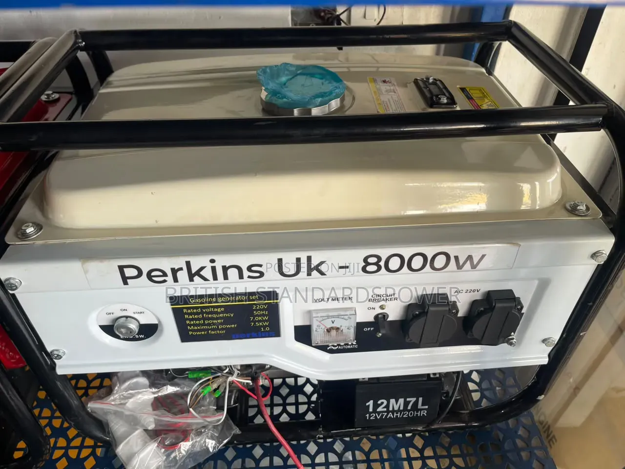 Home Power Solutuon 7.0kva Perkins Petrol Generator