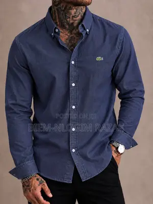 High Quality Lacoste Jeans Shirts Available in Stock