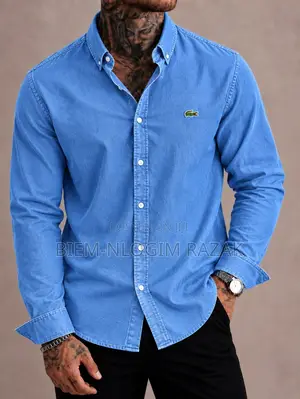 High Quality Lacoste Jeans Shirts Available in Stock