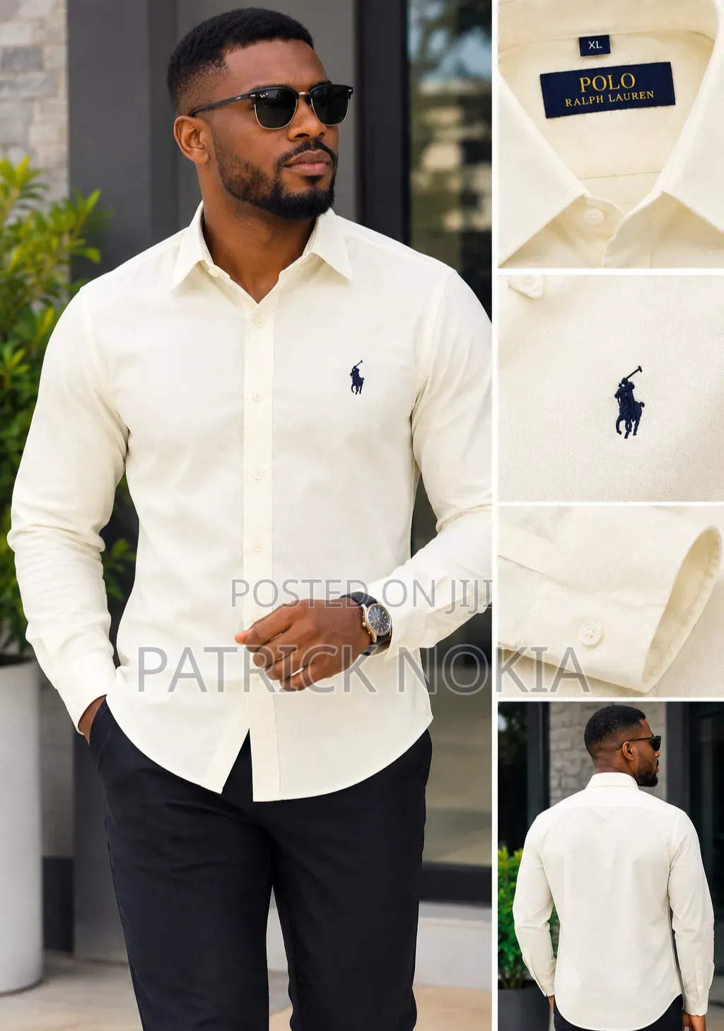 Polo Ralph Lauren Beige Men Long Sleeve