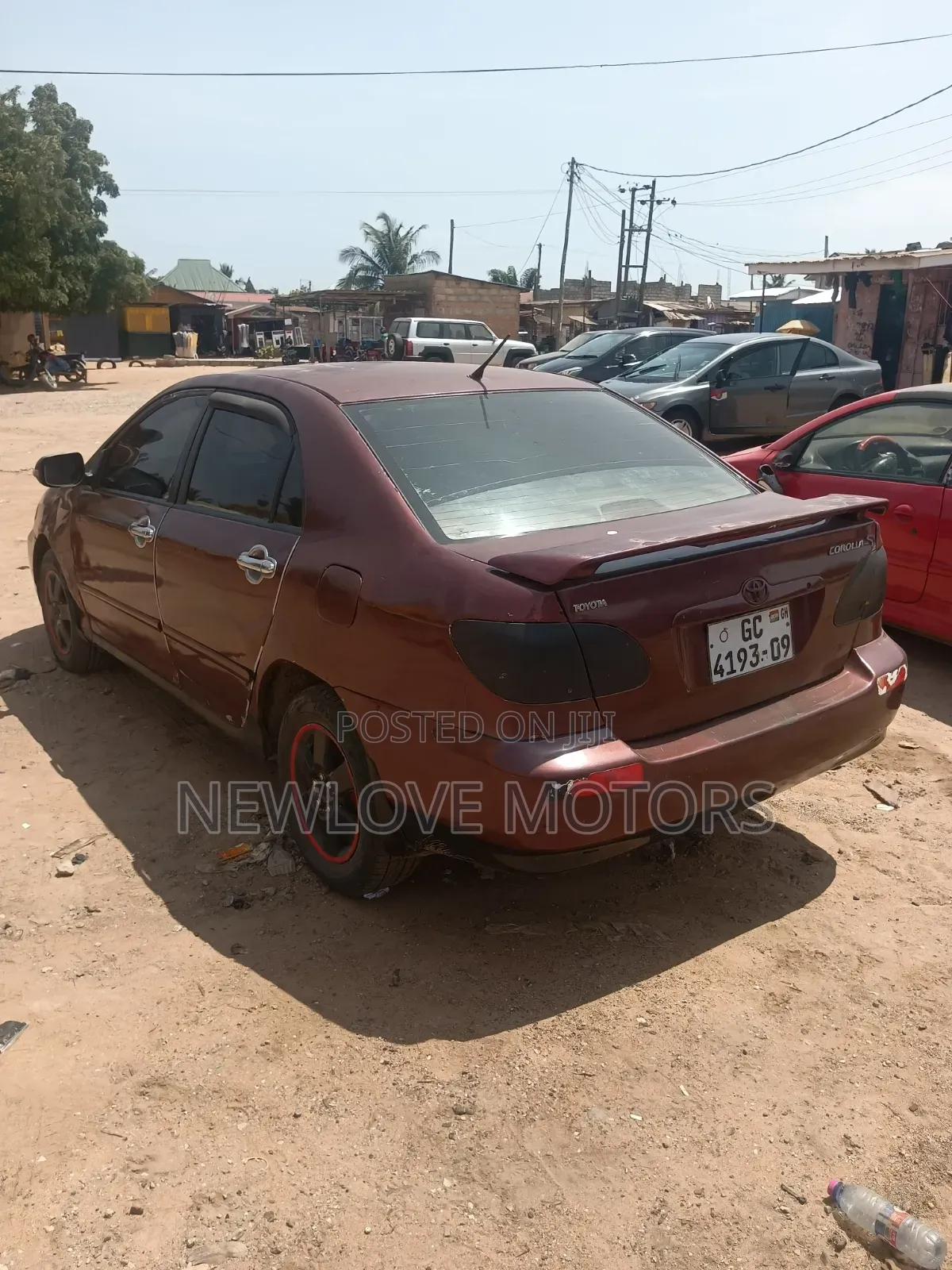 Toyota Corolla LE 2004 Red
