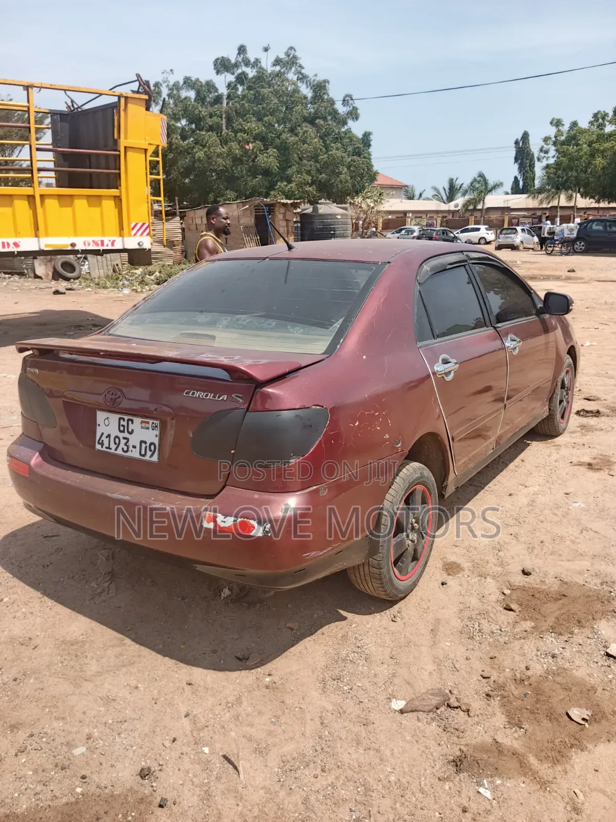 Toyota Corolla LE 2004 Red
